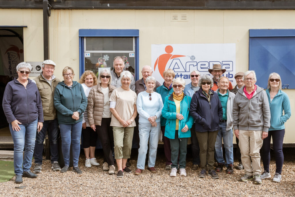 Worksop and District u3a Petanque Group team photo